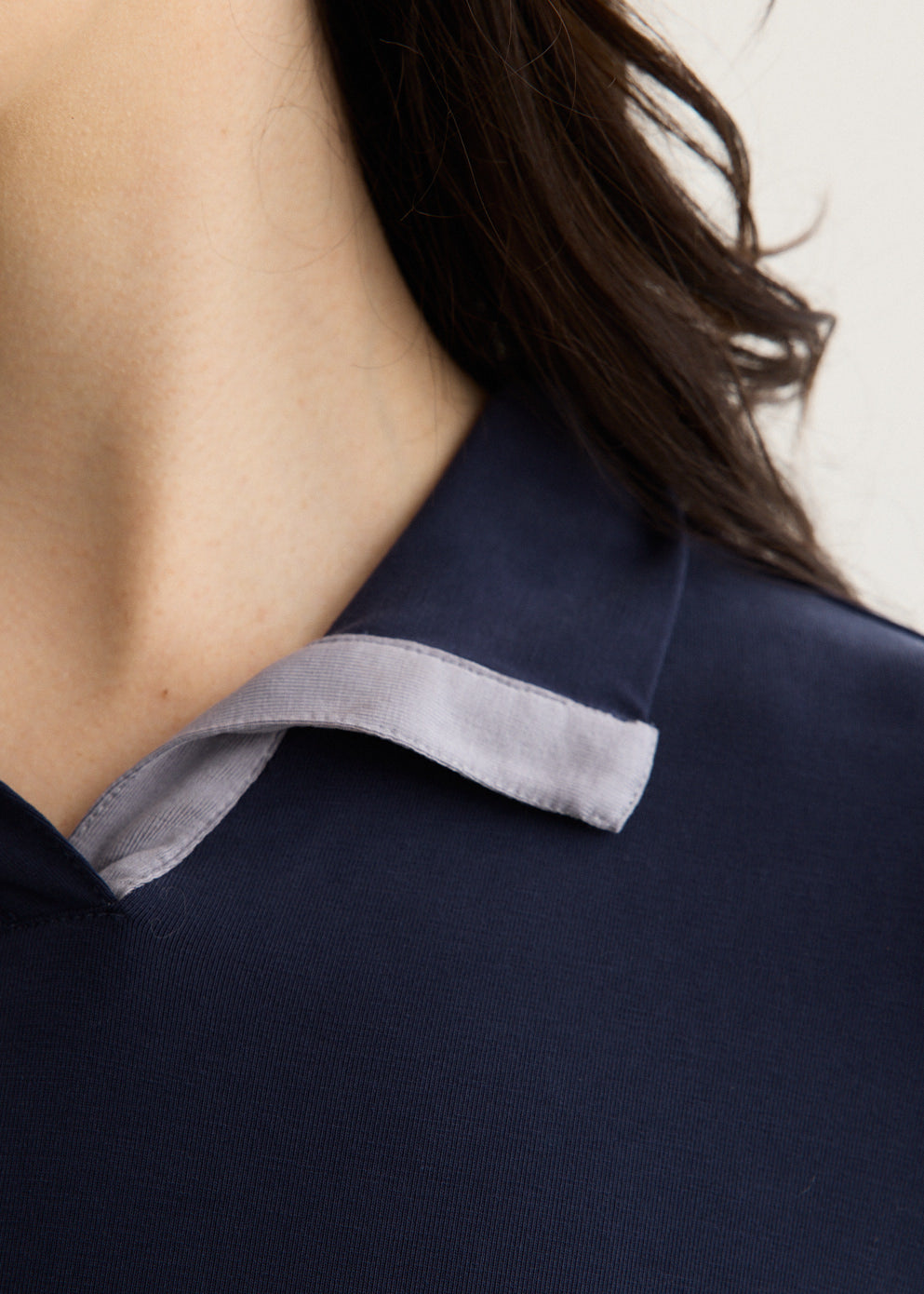 Prep Polo Long Sleeve Top