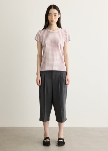Carrot Short with Two Pleat Shorts