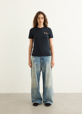 Double Fox Head Regular T-Shirt