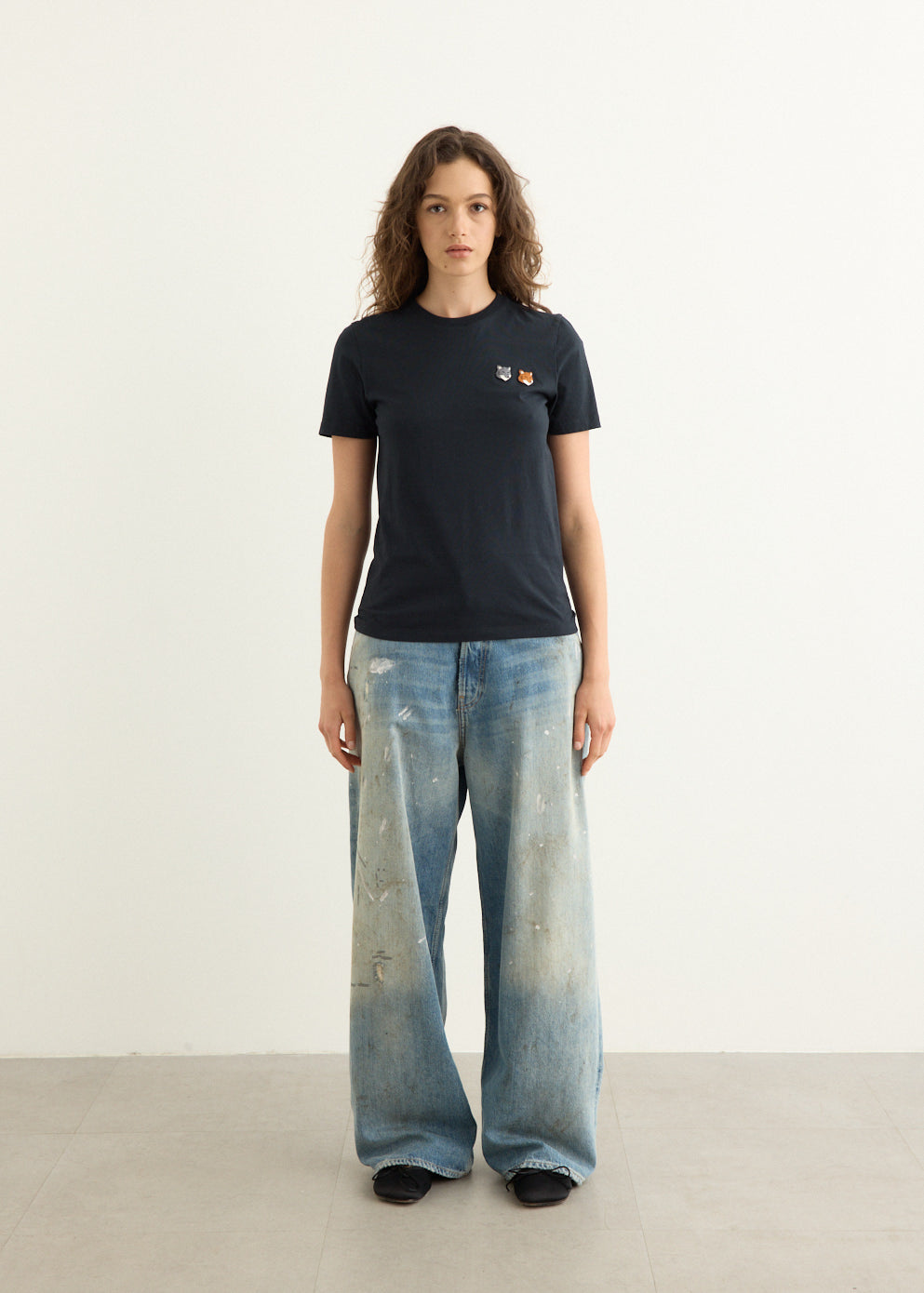 Double Fox Head Regular T-Shirt