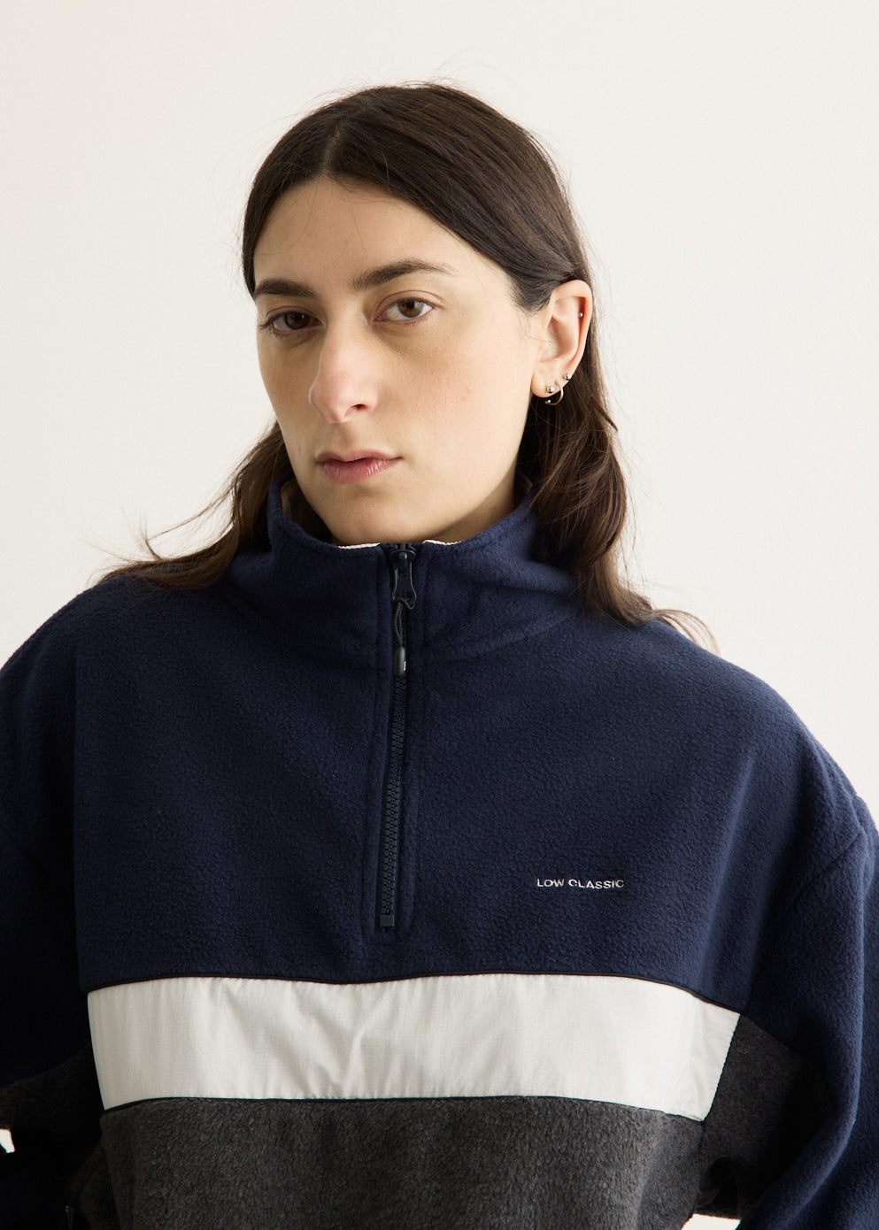 Fleece Half Zip-Up Pullover