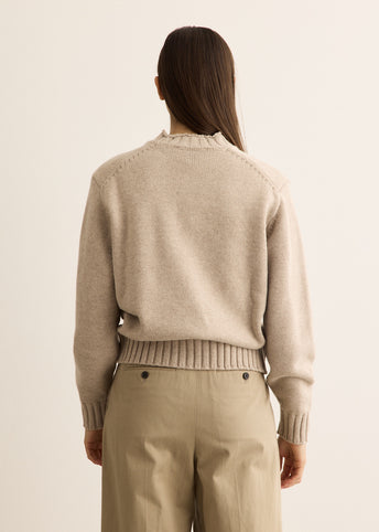 Unisex Chunky Roll Neck Sweater