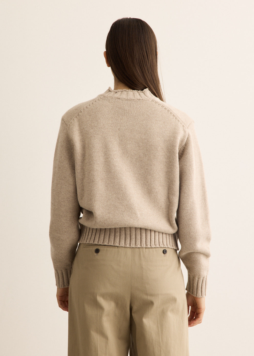 Unisex Chunky Roll Neck Sweater