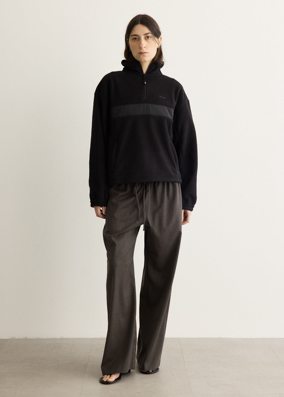 Fleece Half Zip-Up Pullover