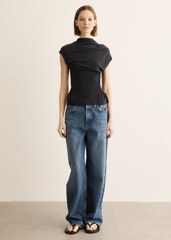 Kylie Button Top