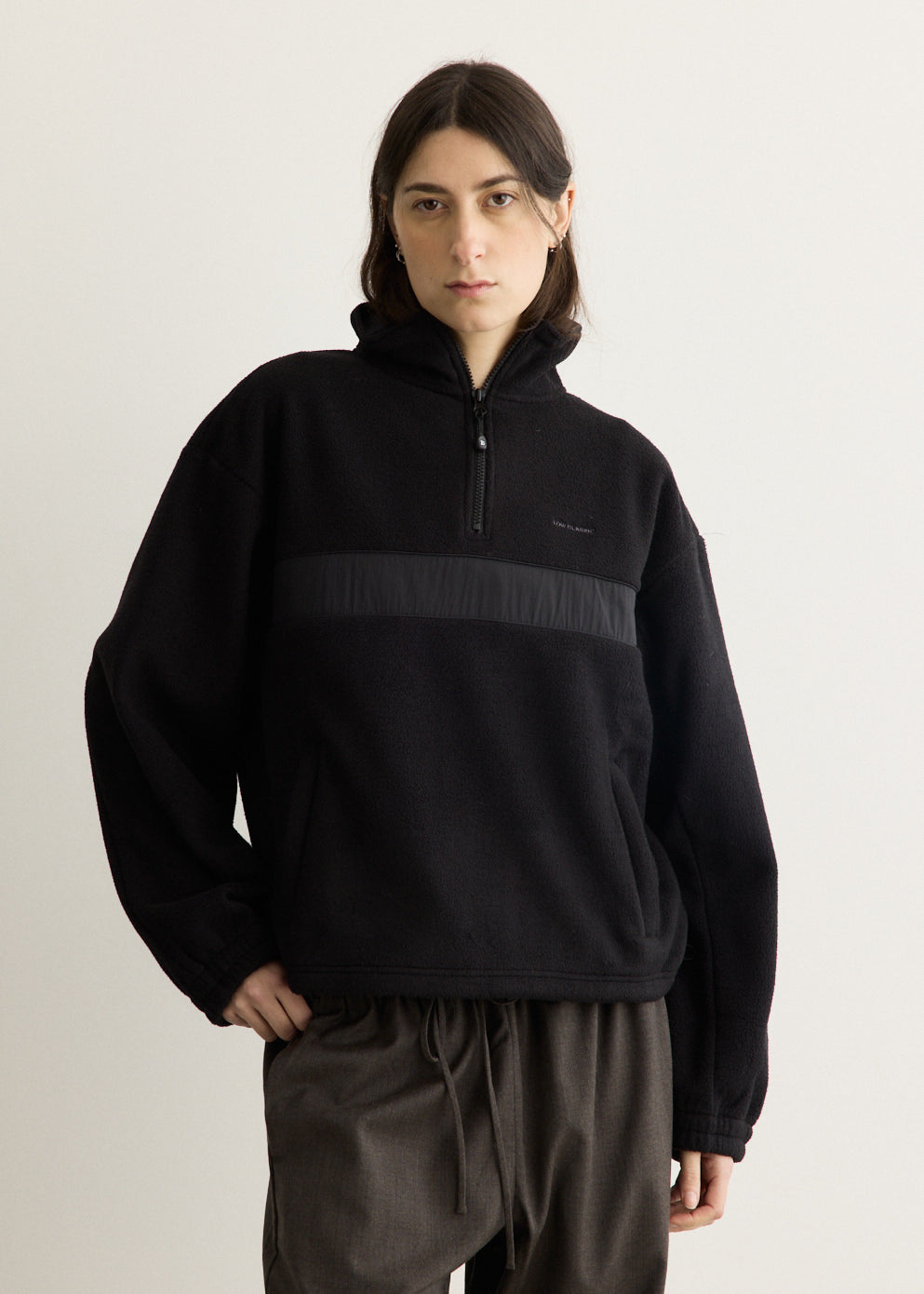 Fleece Half Zip-Up Pullover