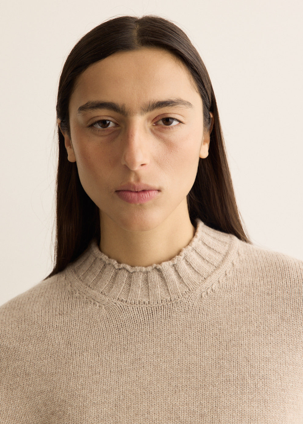 Unisex Chunky Roll Neck Sweater