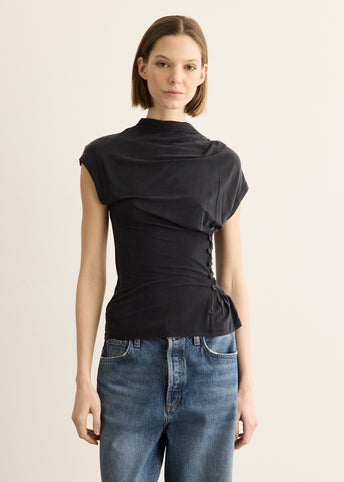 Kylie Button Top