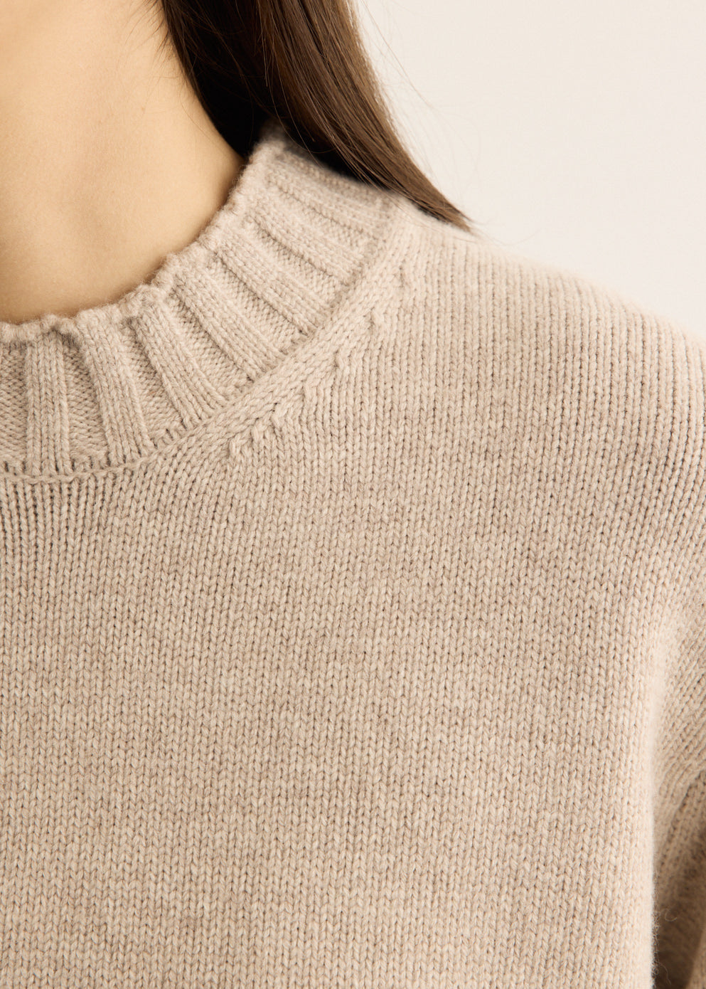 Unisex Chunky Roll Neck Sweater