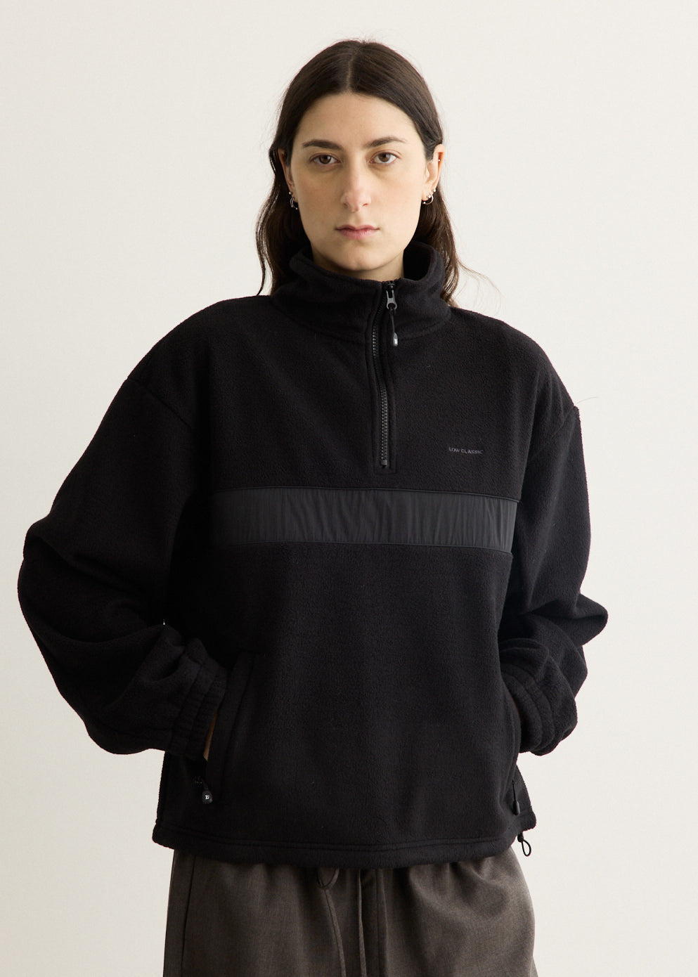Fleece Half Zip-Up Pullover