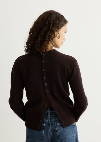 Reversible Buttoned Sweater