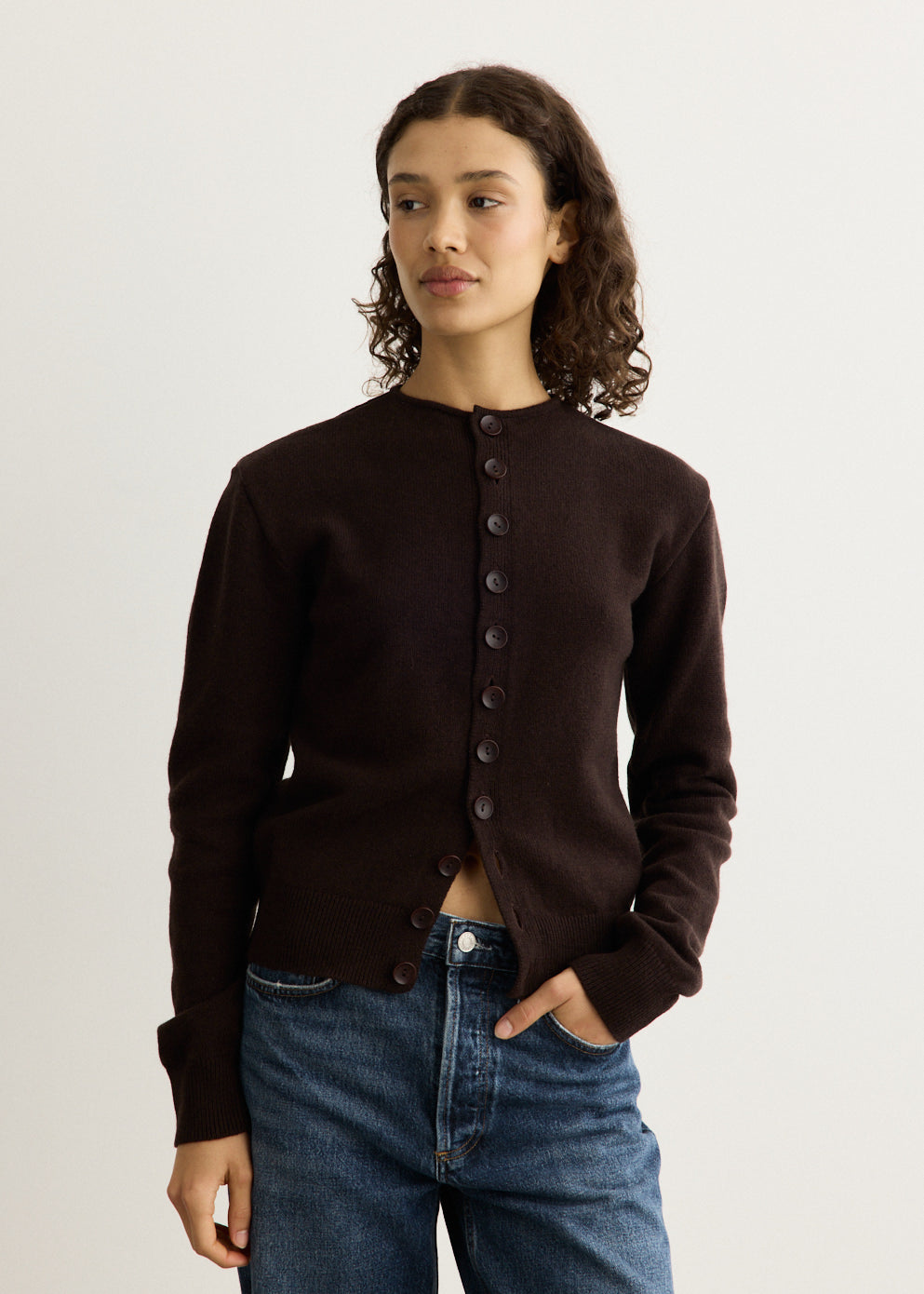 Reversible Buttoned Sweater