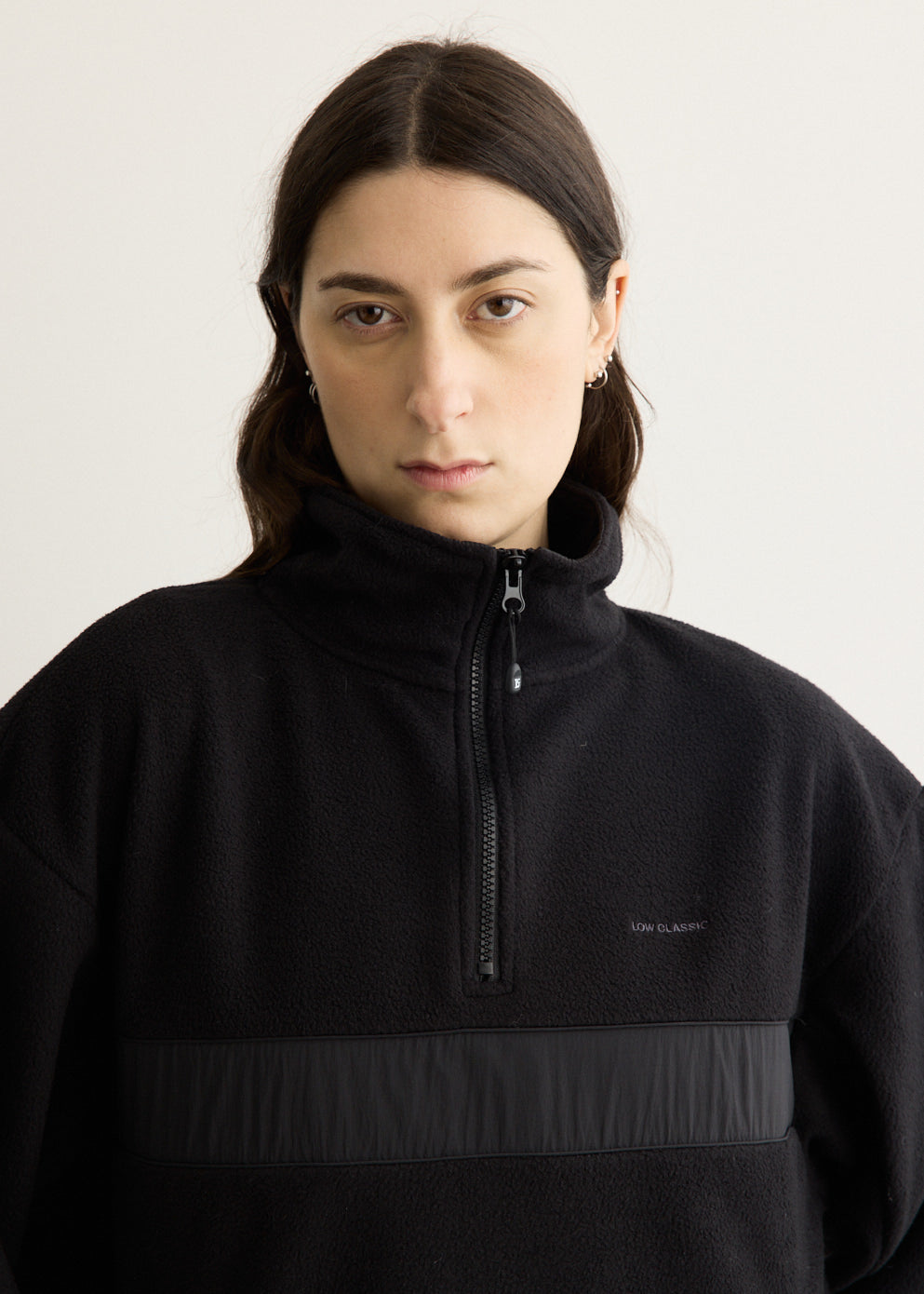 Fleece Half Zip-Up Pullover