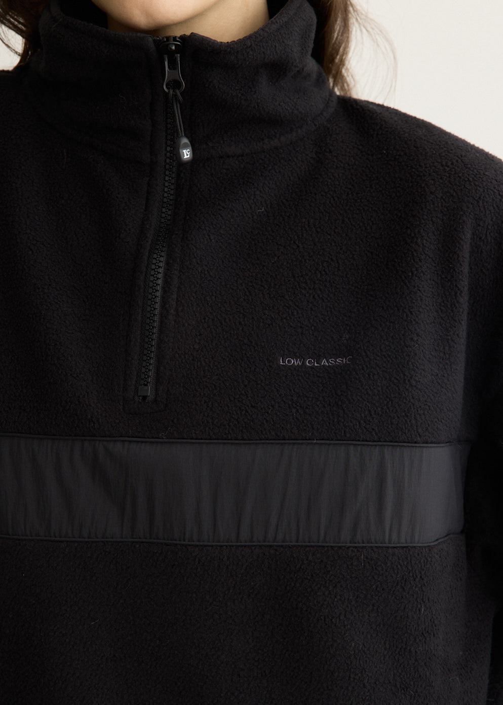 Fleece Half Zip-Up Pullover