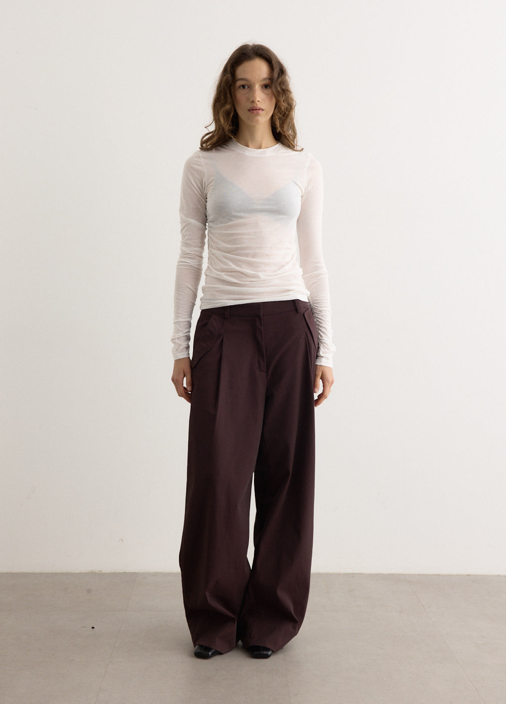 Utility Pleat Pants