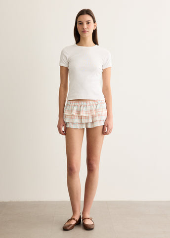 Jardin Checks Shorts