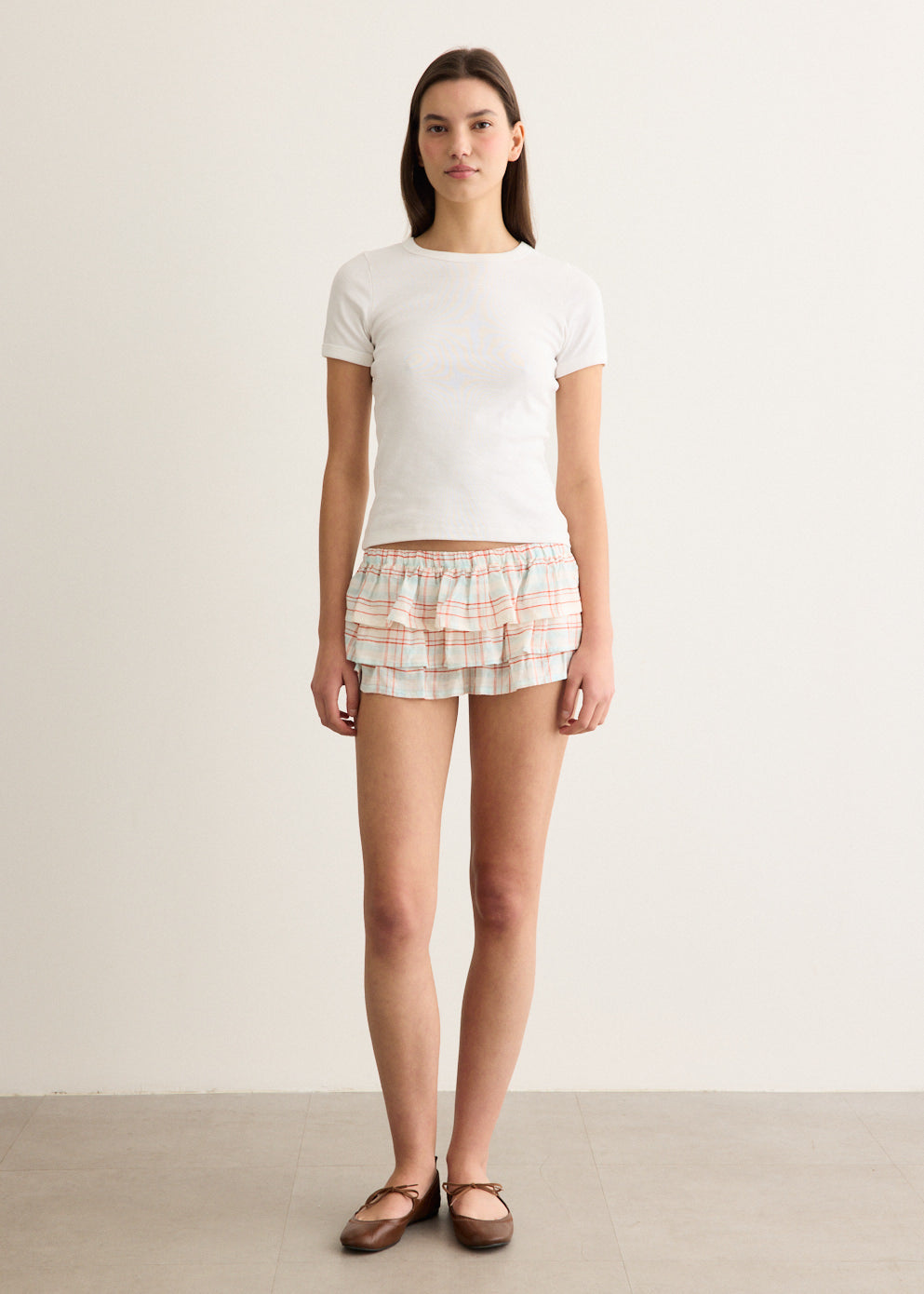 Jardin Checks Shorts