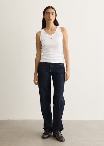 Baby Fox Ribbed Tank Top