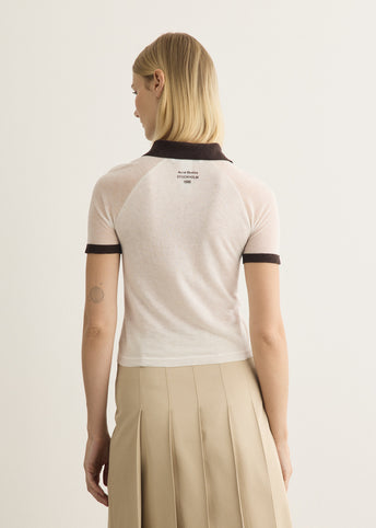 Kout Sheer Polo Knit