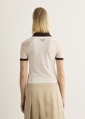 Kout Sheer Polo Knit