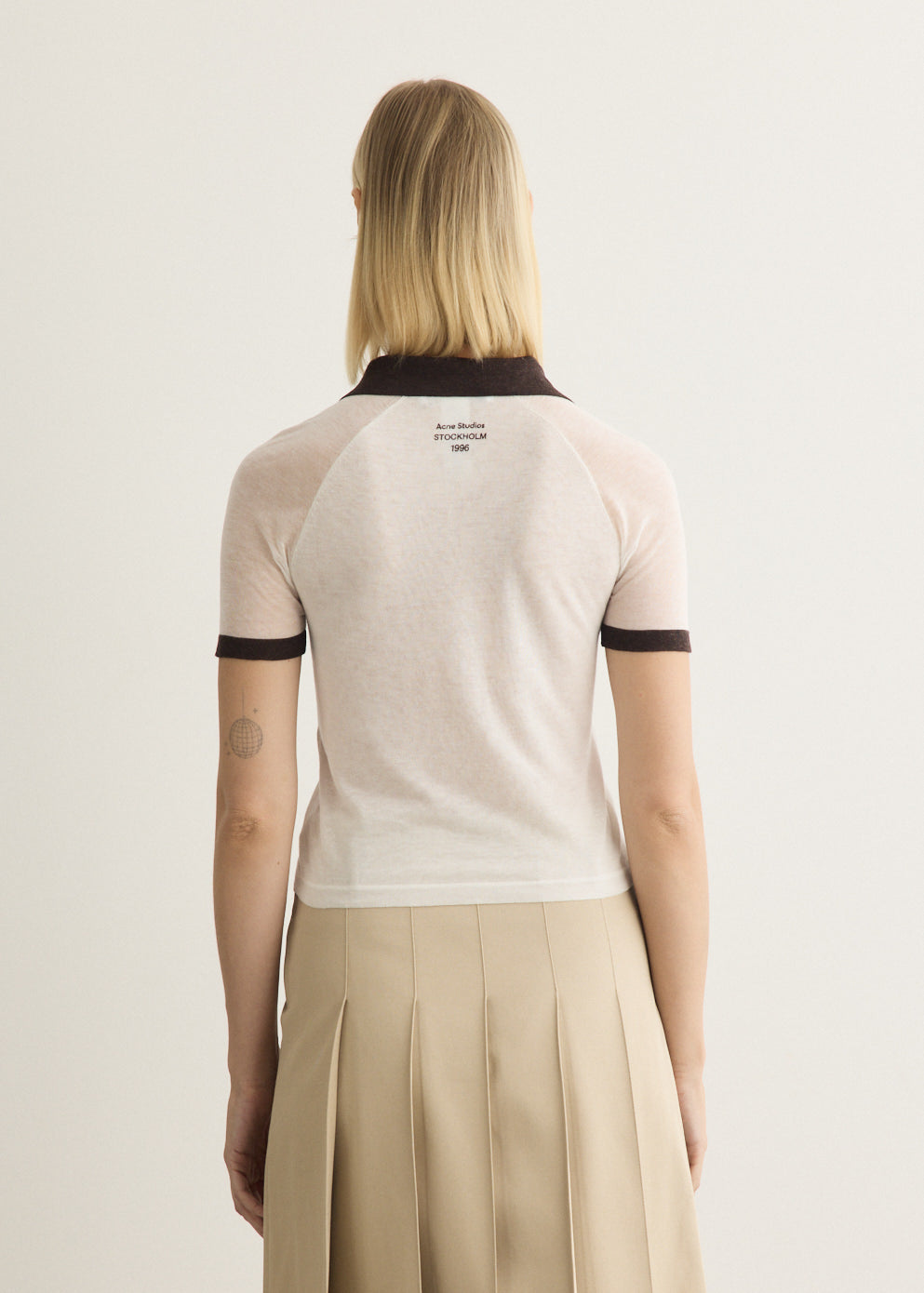 Kout Sheer Polo Knit
