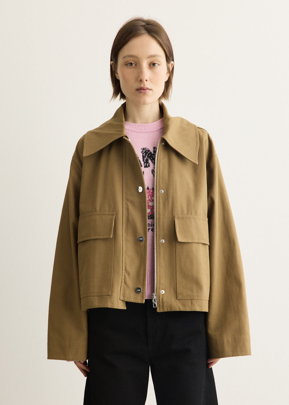 Workwear Canvas Short Barn Jacket