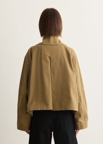 Workwear Canvas Short Barn Jacket