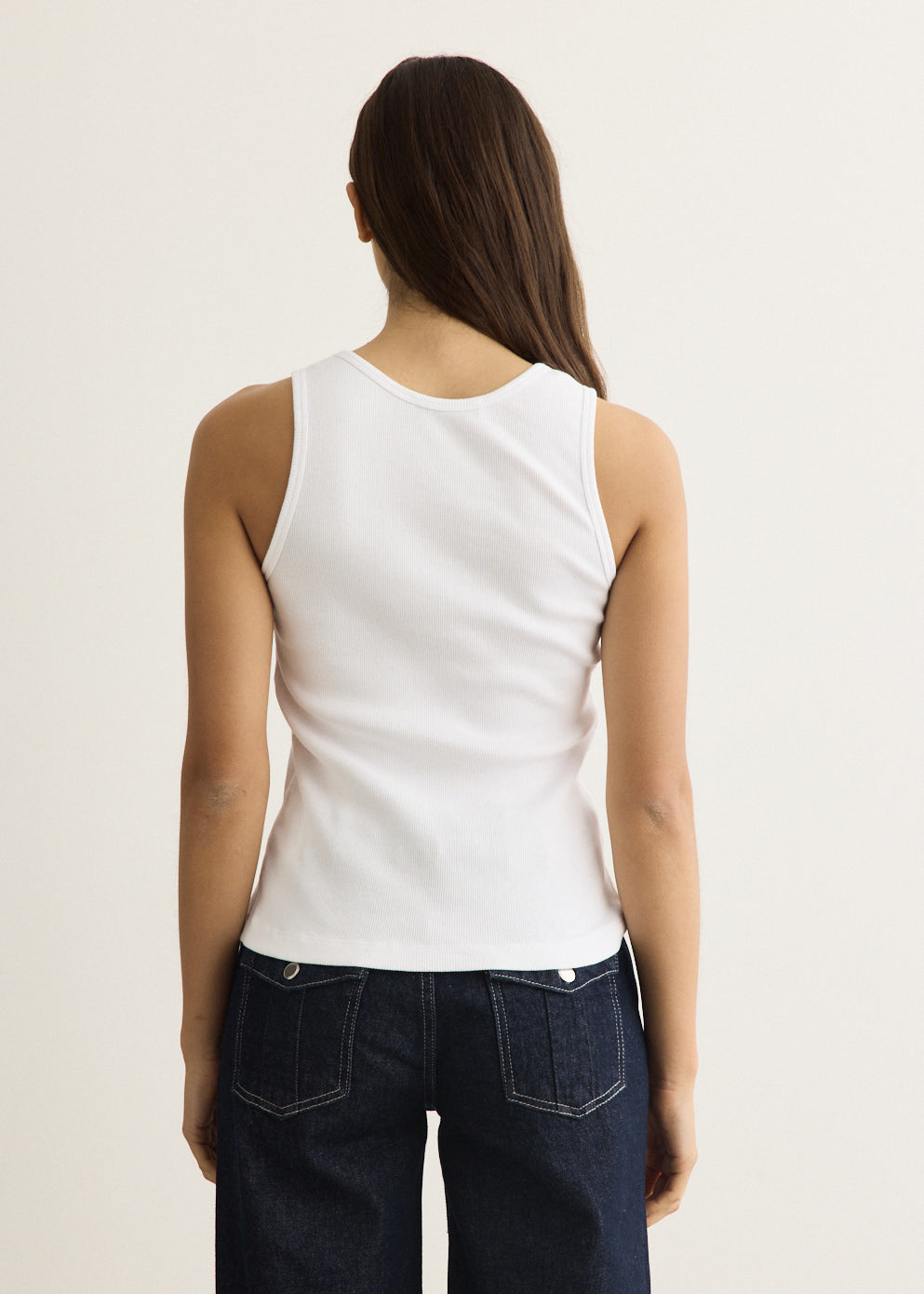 Baby Fox Ribbed Tank Top