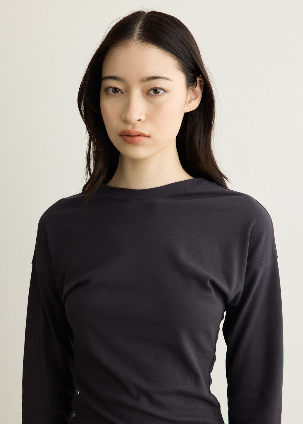 Long Sleeve Fluid Dress