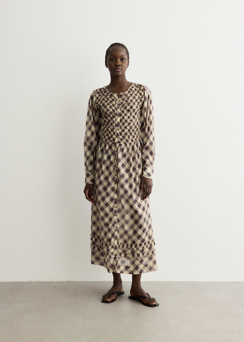 Posey Cardi Midi Dress