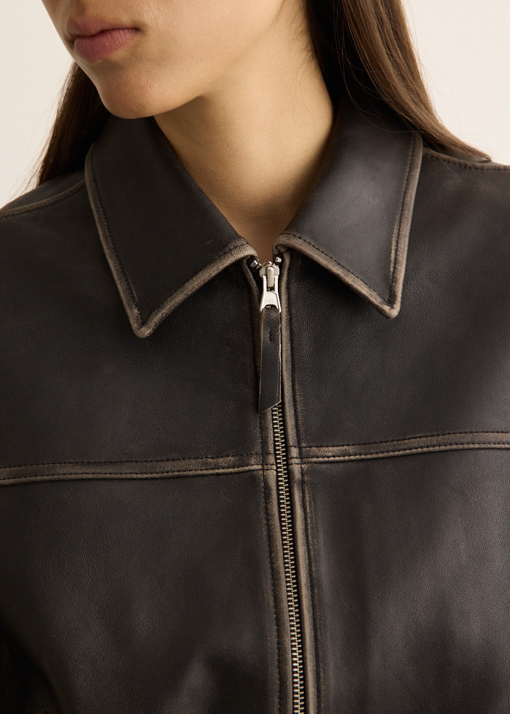 Unisex Drizzler Leather Jacket