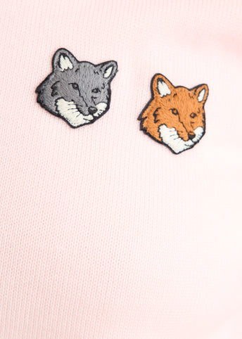 Double Bold Fox Head Regular Cardigan