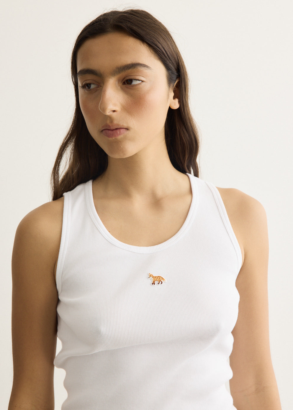 Baby Fox Ribbed Tank Top