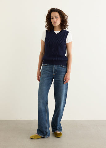 College Rib Vest