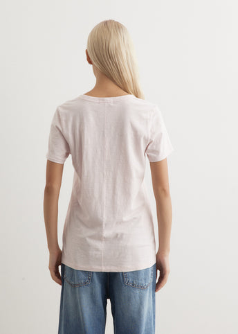 Slub V-Neck T-Shirt