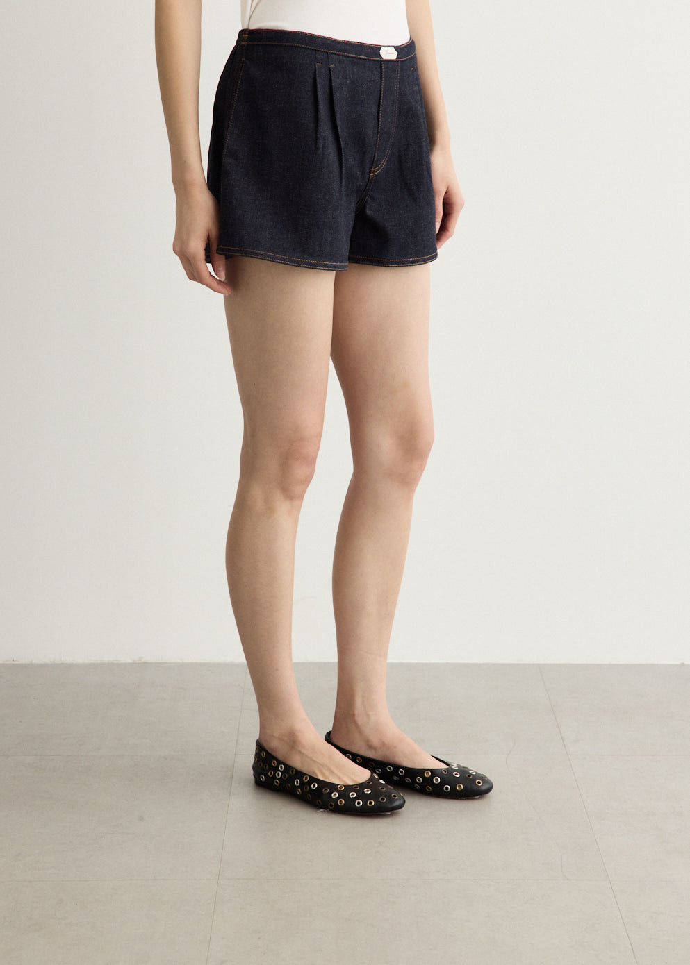 Amelo de-Nîmes Denim Shorts