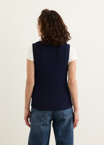 College Rib Vest