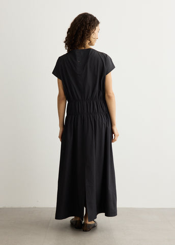 Ruched Waist Panel Dress
