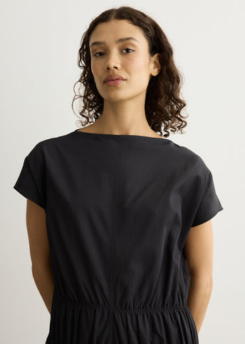 Ruched Waist Panel Dress