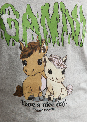Basic Cotton Jersey Baby Fit T-Shirt