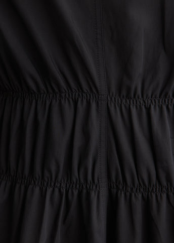 Ruched Waist Panel Dress
