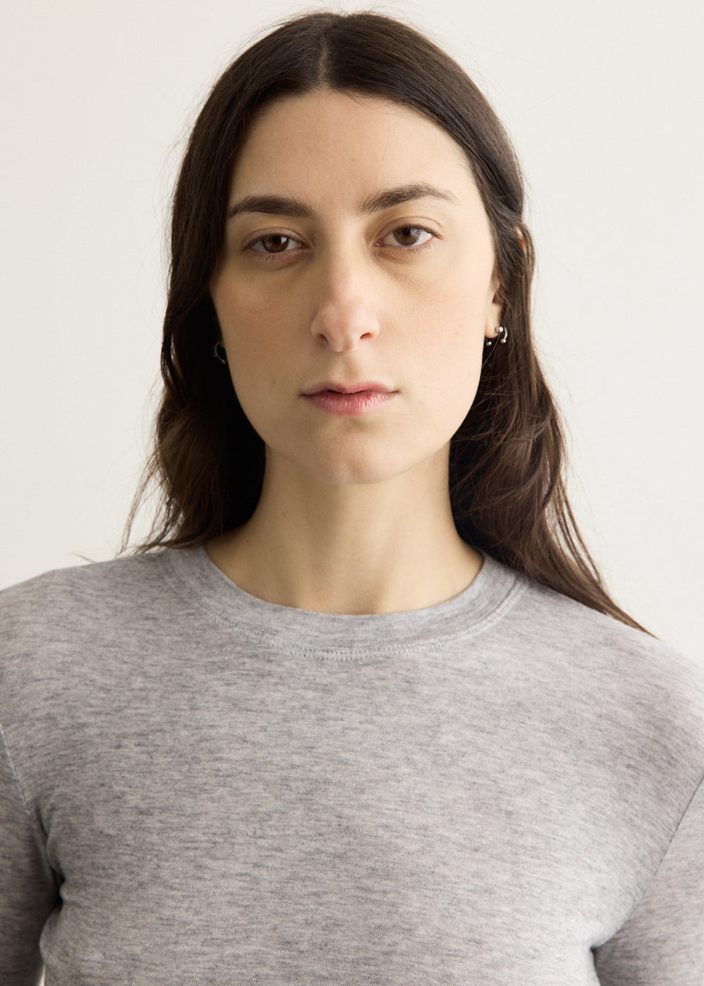 Long Sleeve Wool Jersey T-Shirt