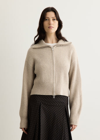 Hope Chunky Zip Knit