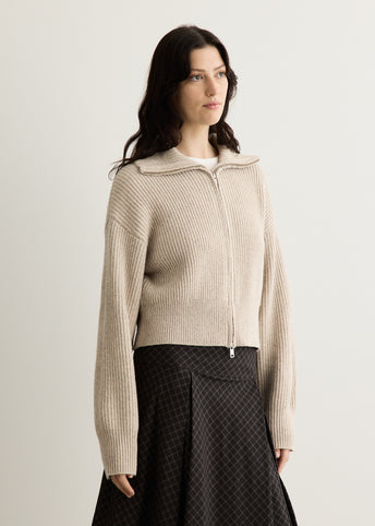 Hope Chunky Zip Knit