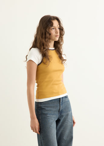 Manon Layered Short Sleeve T-Shirt