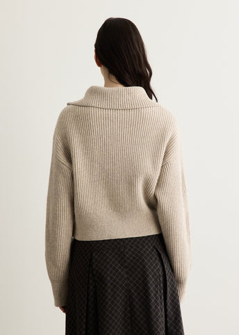 Hope Chunky Zip Knit