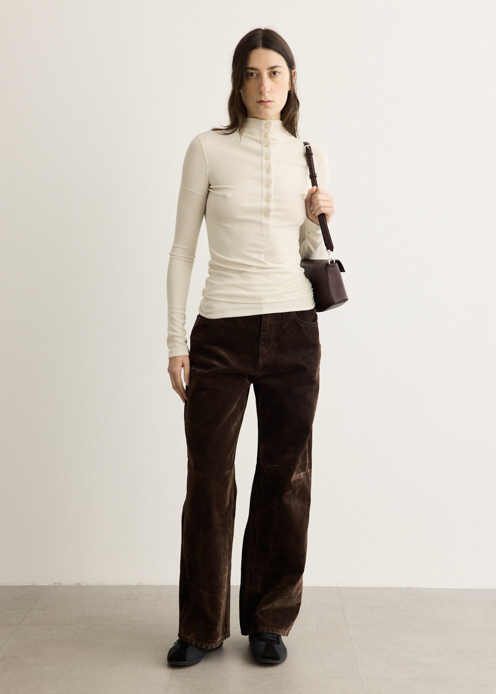 Button Up Wrap T-Shirt