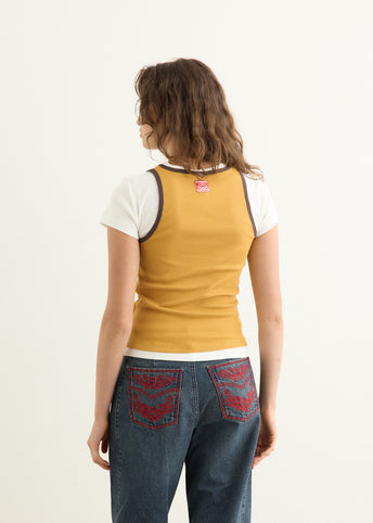 Manon Layered Short Sleeve T-Shirt