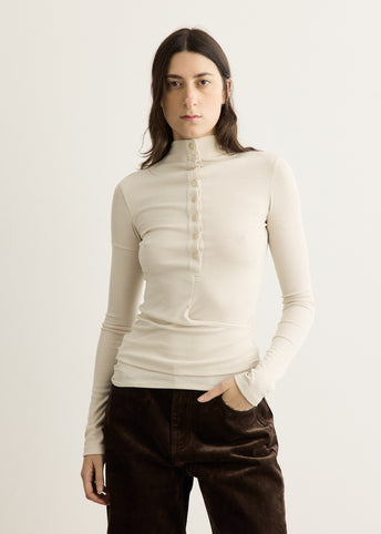 Button Up Wrap T-Shirt