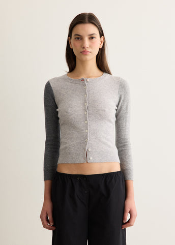 Colourblock Cardigan